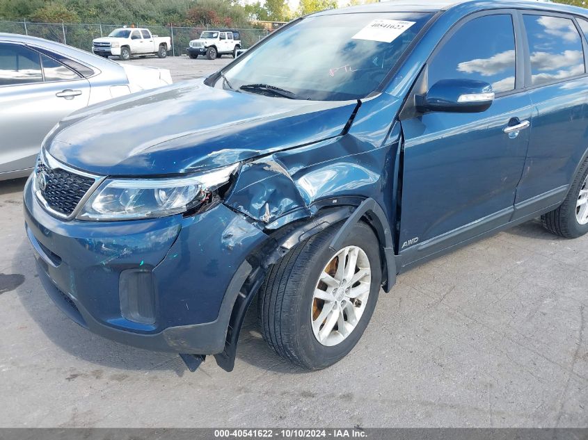 5XYKTCA60FG551939 2015 Kia Sorento Lx