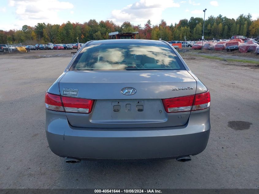 5NPEU46F86H130147 2006 Hyundai Sonata Gls V6/Lx V6