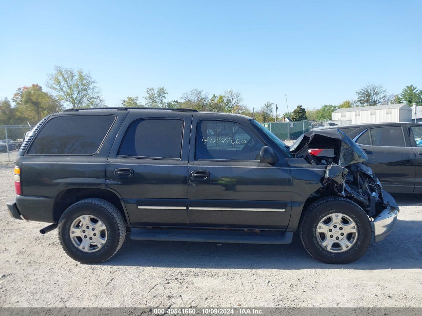 2004 Chevrolet Tahoe Ls VIN: 1GNEK13VX4J252116 Lot: 40541660