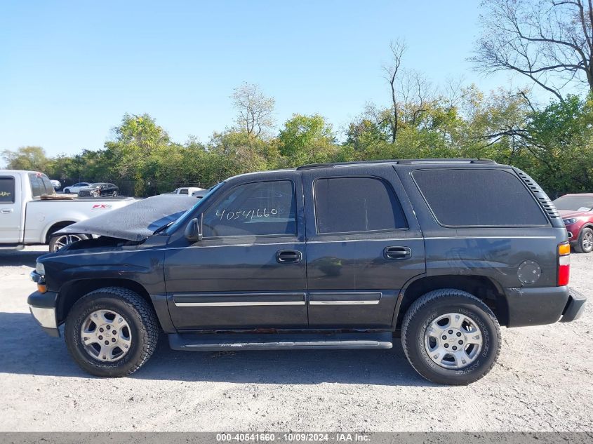 2004 Chevrolet Tahoe Ls VIN: 1GNEK13VX4J252116 Lot: 40541660