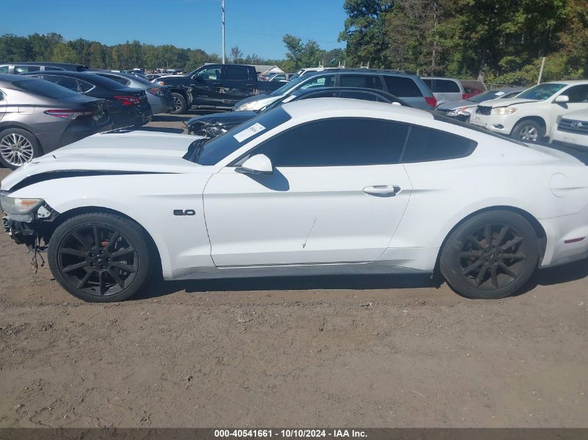 2016 Ford Mustang Gt Premium VIN: 1FA6P8CFXG5250854 Lot: 40541661