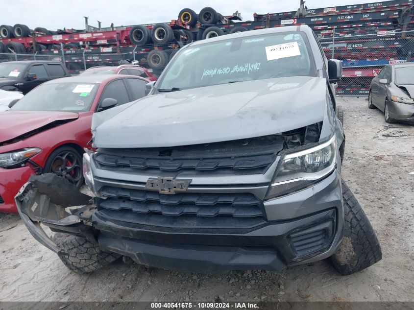 2021 Chevrolet Colorado 4Wd Short Box Wt VIN: 1GCGTBEN3M1130988 Lot: 40541675