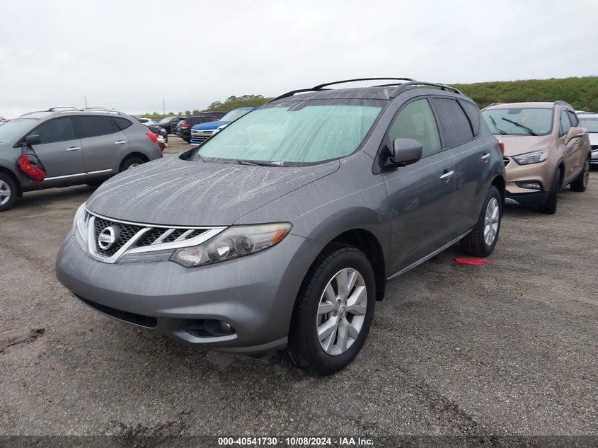 2013 NISSAN MURANO VIN: JN8AZ1MU1DW210384
