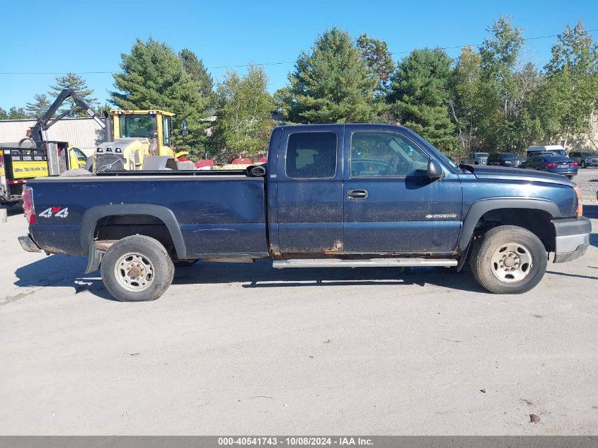 2005 Chevrolet Silverado 2500Hd Work Truck VIN: 1GCHK29U45E250527 Lot: 40541743