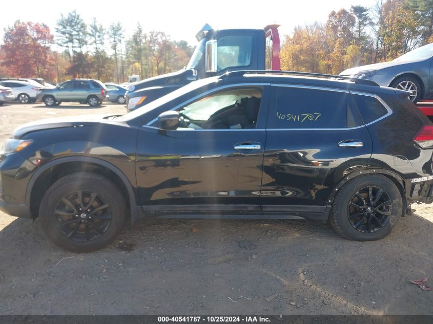 2017 Nissan Rogue Sv VIN: 5N1AT2MV0HC813681 Lot: 40541787