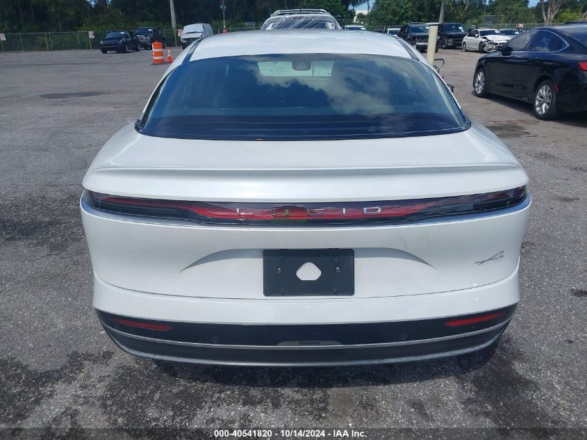 2023 Lucid Air Pure VIN: 50EA1PFA8PA006574 Lot: 40541820