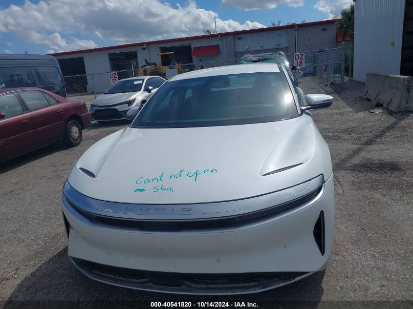 2023 Lucid Air Pure VIN: 50EA1PFA8PA006574 Lot: 40541820