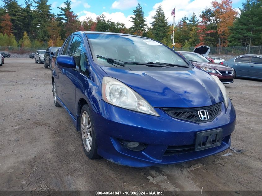 2010 Honda Fit Sport VIN: JHMGE8H44AS024361 Lot: 40541847