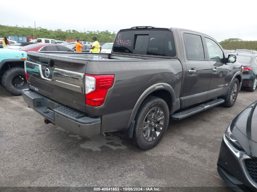 VIN 1N6AA1E66KN503927 2019 Nissan Titan, Platinum R... no.4