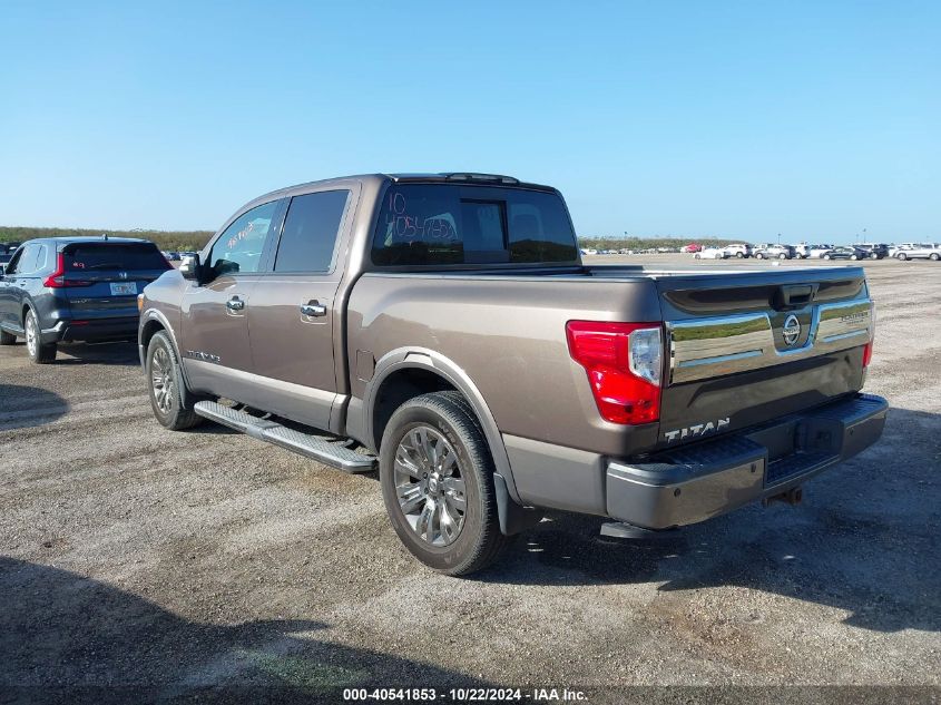 VIN 1N6AA1E66KN503927 2019 Nissan Titan, Platinum R... no.3