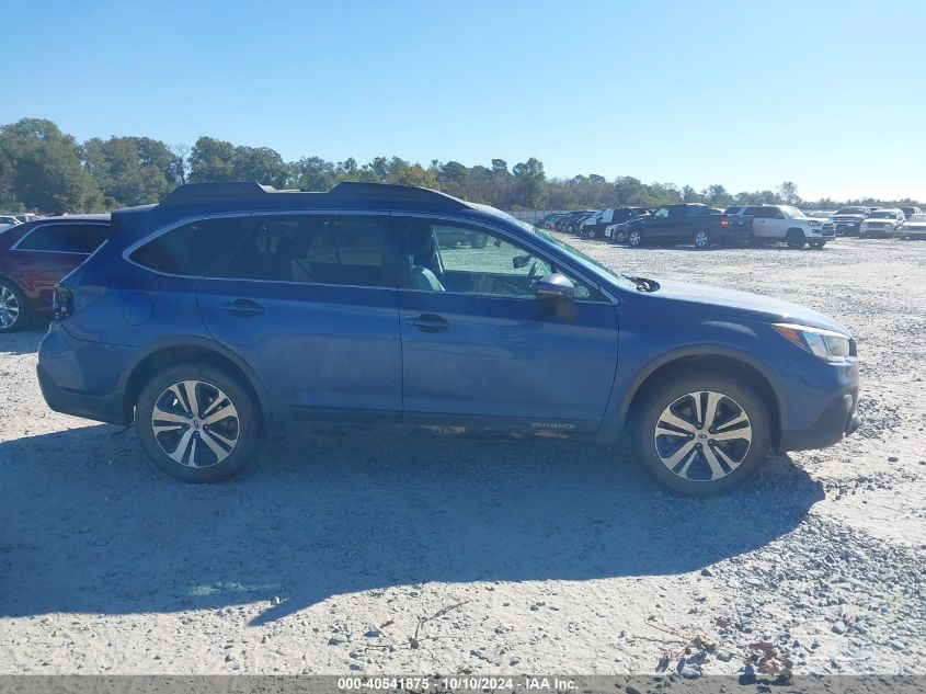 2019 Subaru Outback 2.5I Limited VIN: 4S4BSANC4K3262855 Lot: 40541875