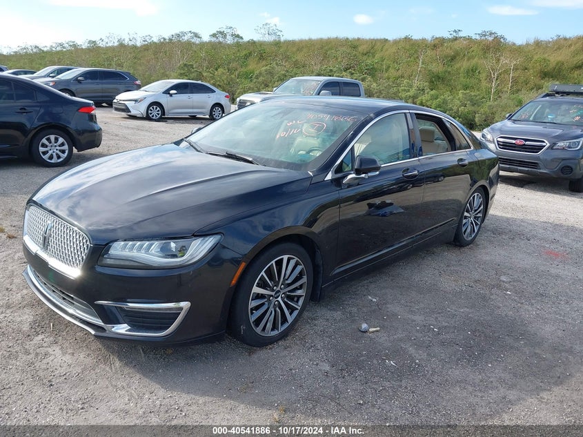 VIN 3LN6L5A95LR609595 2020 LINCOLN MKZ STANDARD