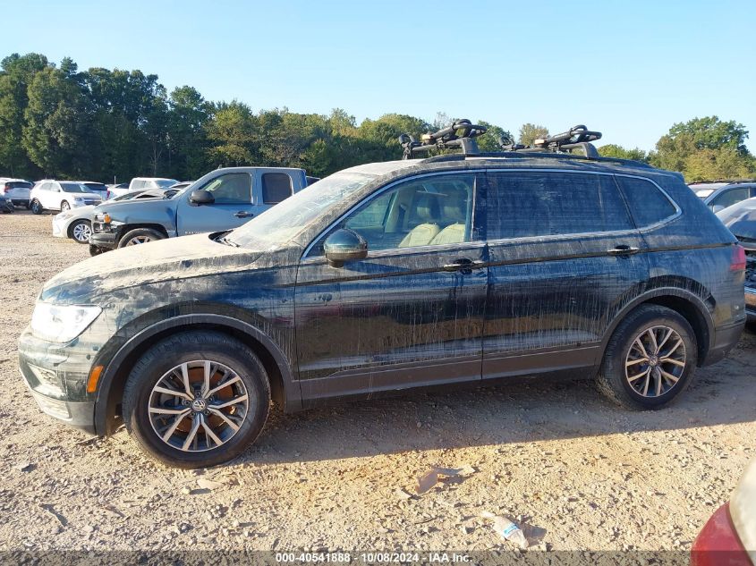 2019 Volkswagen Tiguan Se/Sel/Sel R-Line Jet-Bla VIN: 3VV2B7AX5KM056640 Lot: 40541888