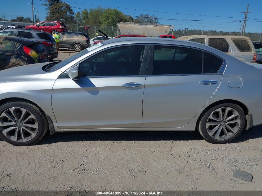 1HGCR2F52EA277253 2014 Honda Accord Sport