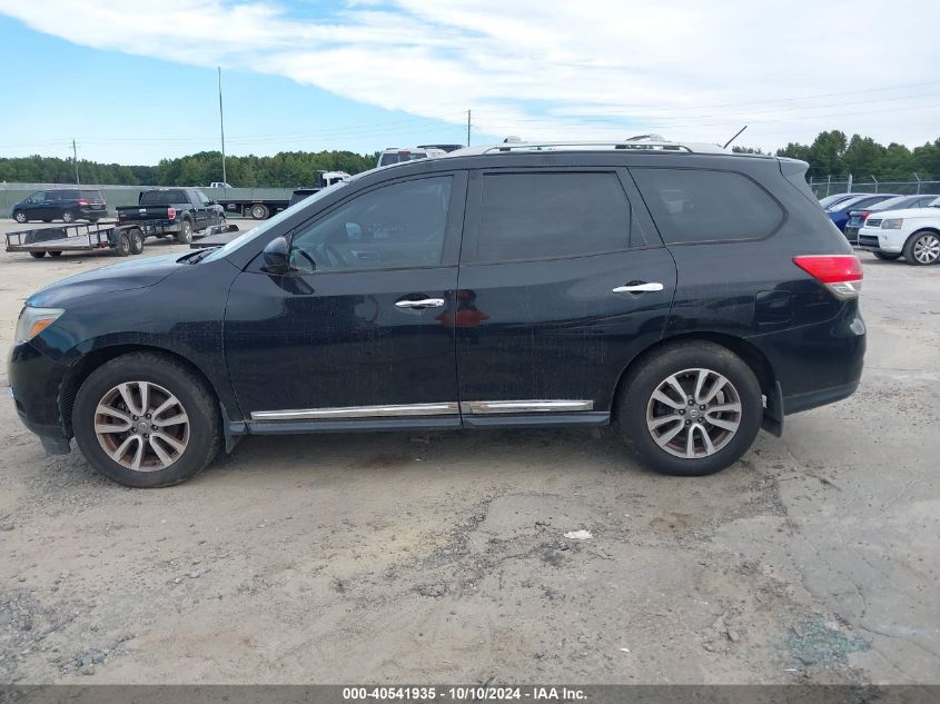 2016 Nissan Pathfinder Sl VIN: 5N1AR2MM3GC661321 Lot: 40541935