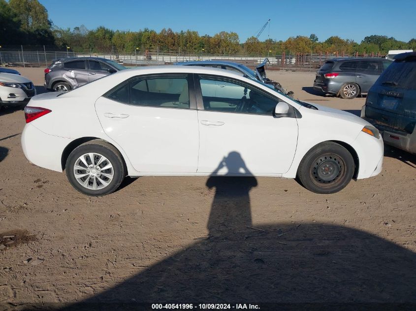 5YFBURHE1GP431092 2016 Toyota Corolla L/Le/Le Pls/Prm/S/S Pls