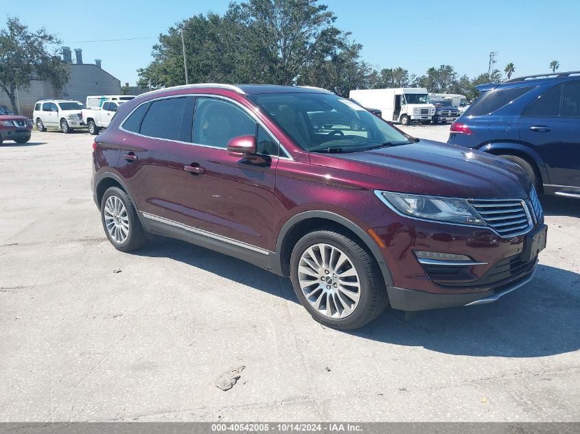 2016 Lincoln Mkc Reserve VIN: 5LMCJ3D94GUJ04944 Lot: 40542005