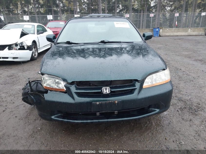 2000 Honda Accord 3.0 Ex VIN: 1HGCG1657YA051200 Lot: 40542043
