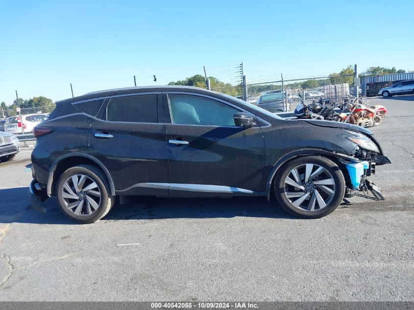 2020 Nissan Murano Sl Fwd VIN: 5N1AZ2CJ4LN112815 Lot: 40542055