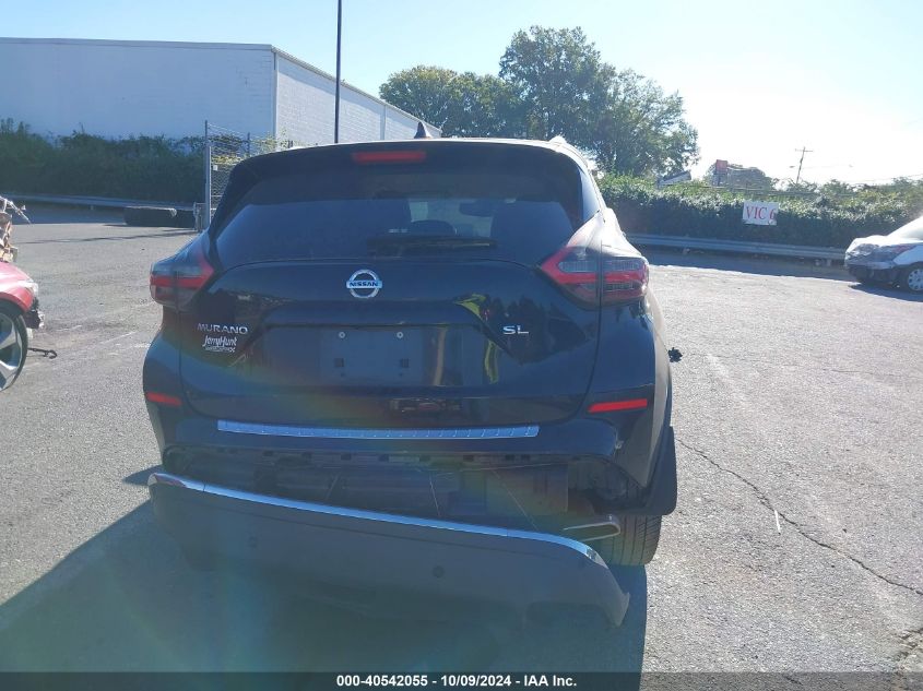 2020 Nissan Murano Sl Fwd VIN: 5N1AZ2CJ4LN112815 Lot: 40542055