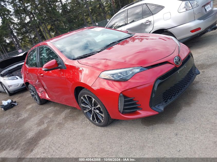 2019 TOYOTA COROLLA SE - 2T1BURHE1KC230267