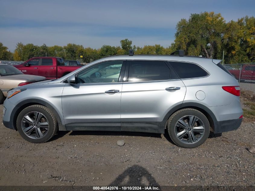 2016 Hyundai Santa Fe Limited VIN: KM8SR4HF7GU132881 Lot: 40542076