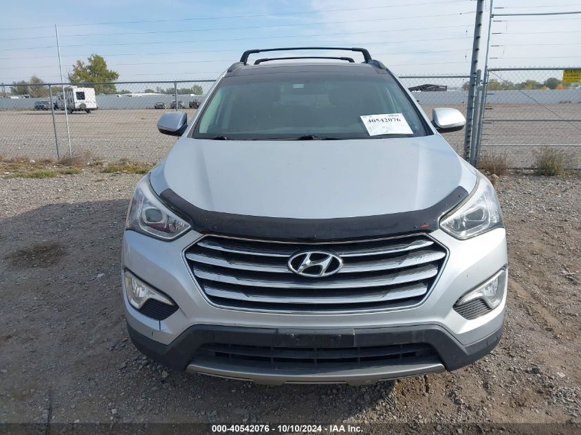 2016 Hyundai Santa Fe Limited VIN: KM8SR4HF7GU132881 Lot: 40542076