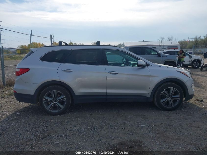 2016 Hyundai Santa Fe Limited VIN: KM8SR4HF7GU132881 Lot: 40542076