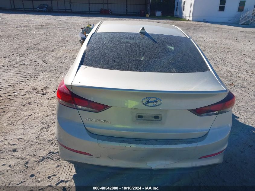 5NPD84LF3JH233943 2018 Hyundai Elantra Value Edition