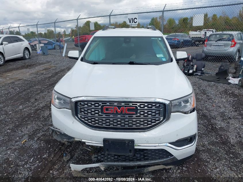 2019 GMC Acadia Denali VIN: 1GKKNXLSXKZ187721 Lot: 40542092