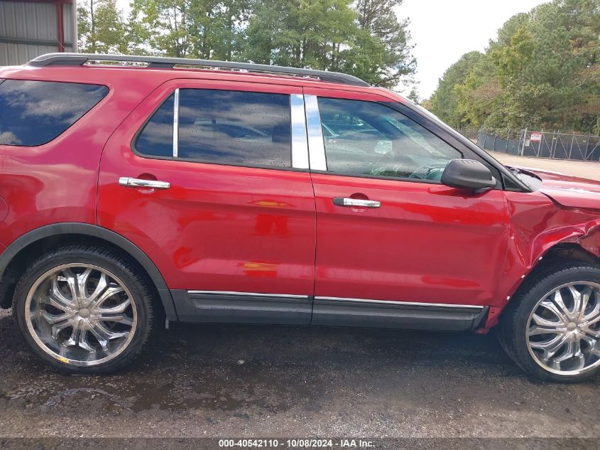 2013 Ford Explorer VIN: 1FM5K7B83DGB25062 Lot: 40542110