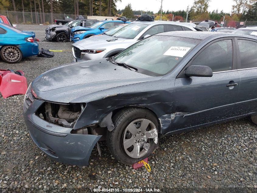 5NPET46C69H4H9509 2009 Hyundai Sonata Gls