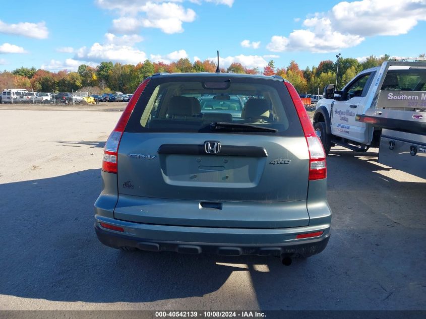 2010 Honda Cr-V Lx VIN: 5J6RE4H37AL013790 Lot: 40542139