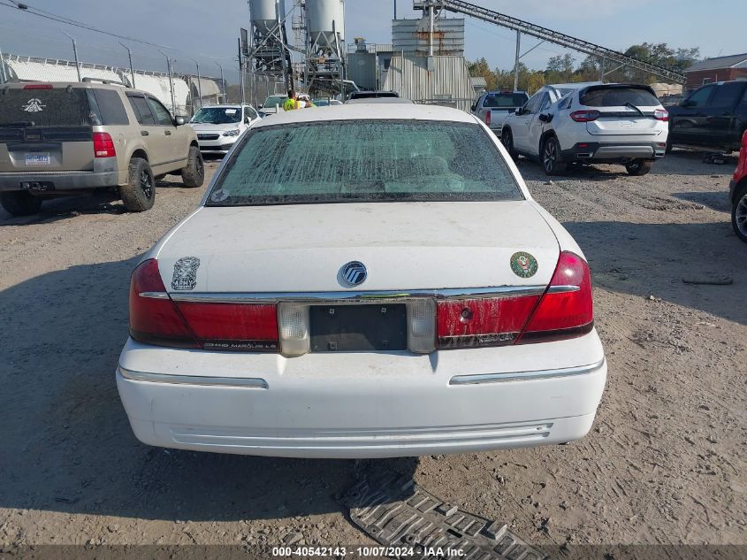 2000 Mercury Grand Marquis Ls VIN: 2MEFM75W1YX602518 Lot: 40542143