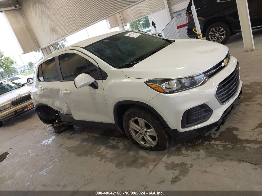 2020 Chevrolet Trax Ls VIN: KL7CJKSB0LB314452 Lot: 40542155