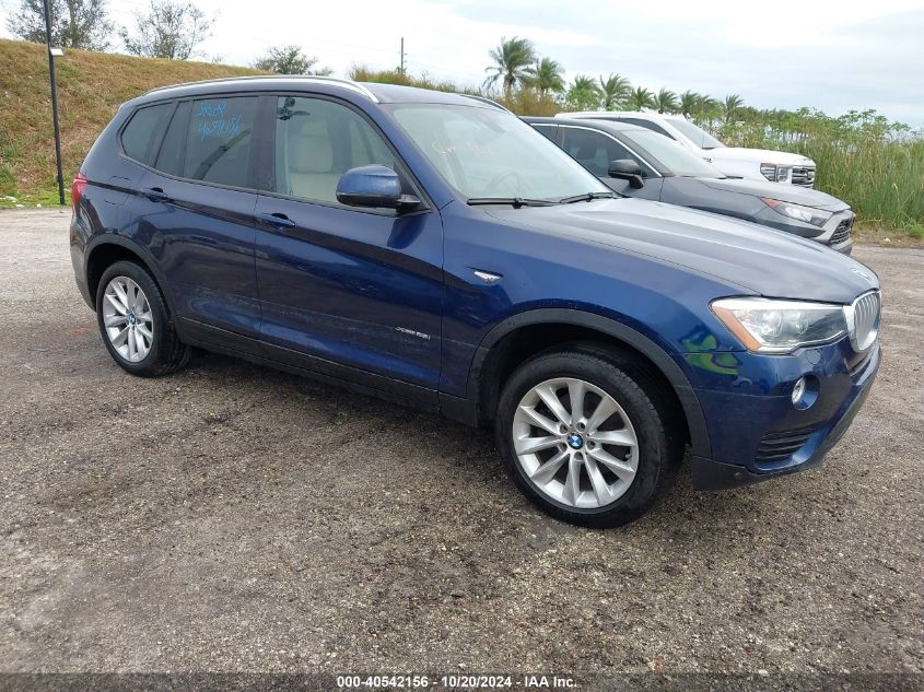 VIN 5UXWX9C51G0D87803 2016 BMW X3, Xdrive28I no.1