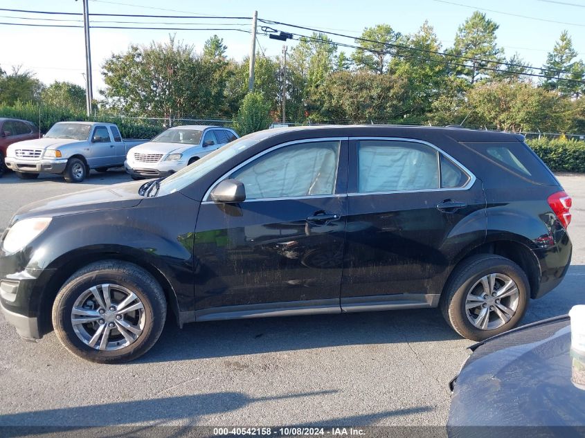 2017 CHEVROLET EQUINOX LS - 2GNALBEK2H1552527