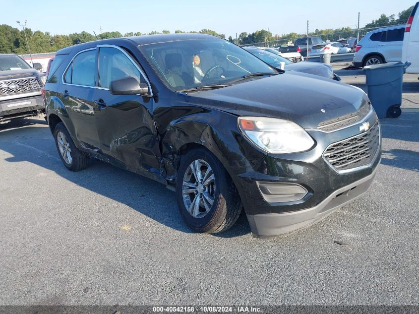 2017 CHEVROLET EQUINOX LS - 2GNALBEK2H1552527