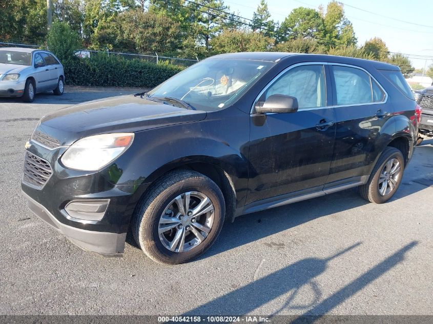 2017 CHEVROLET EQUINOX LS - 2GNALBEK2H1552527