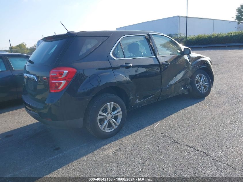 2017 CHEVROLET EQUINOX LS - 2GNALBEK2H1552527