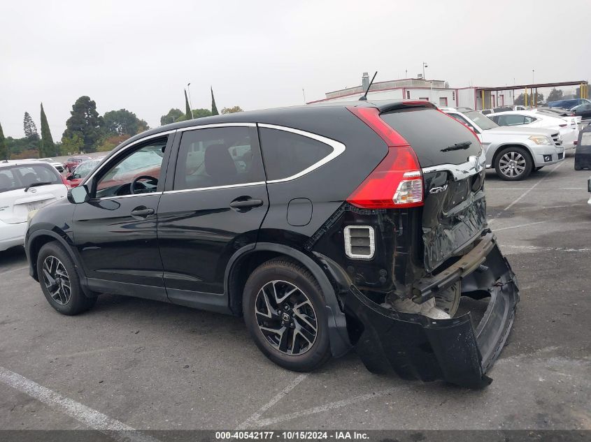 2016 HONDA CR-V SE - 2HKRM3H44GH529811