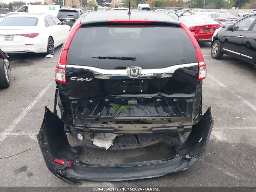 2016 Honda Cr-V Se VIN: 2HKRM3H44GH529811 Lot: 40542177