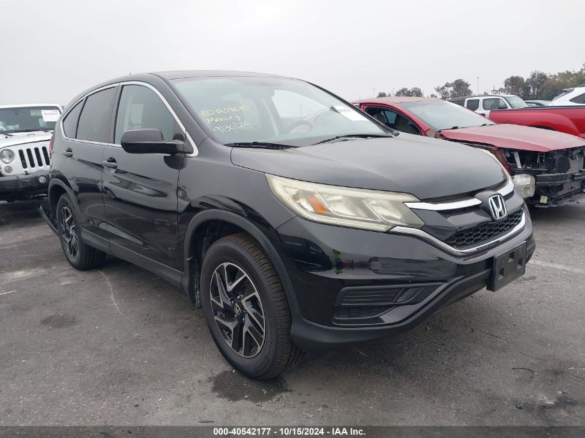 2016 HONDA CR-V SE - 2HKRM3H44GH529811