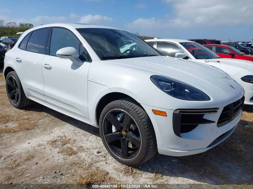 2021 Porsche Macan Turbo VIN: WP1AF2A54MLB60605 Lot: 40542188