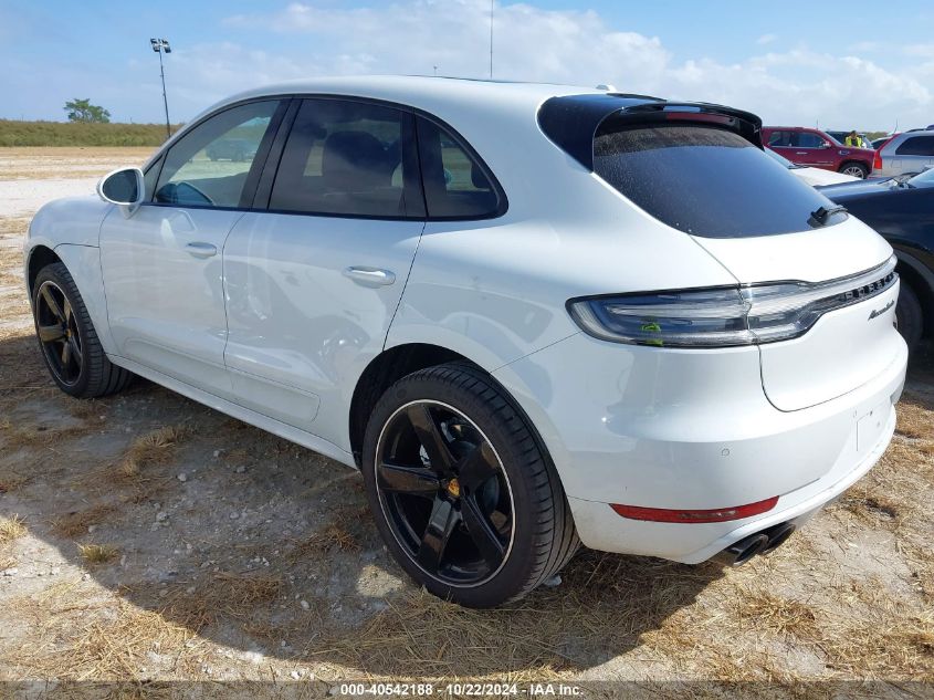 2021 Porsche Macan Turbo VIN: WP1AF2A54MLB60605 Lot: 40542188