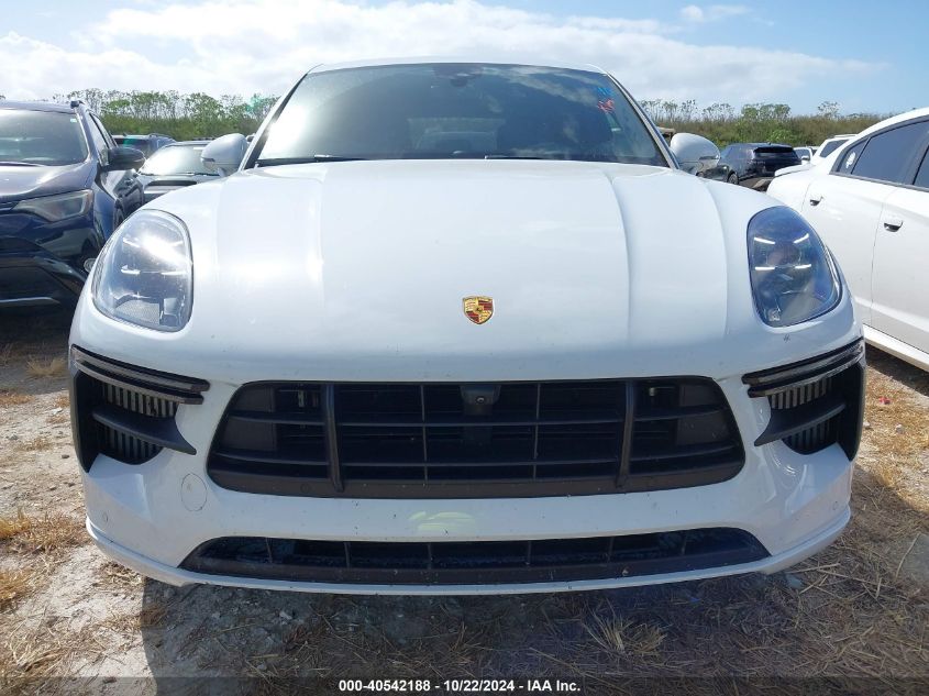 2021 Porsche Macan Turbo VIN: WP1AF2A54MLB60605 Lot: 40542188