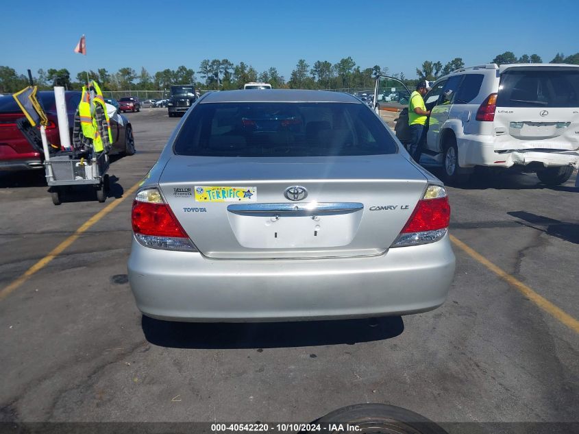 2005 Toyota Camry Le VIN: 4T1BE32K65U394500 Lot: 40542220