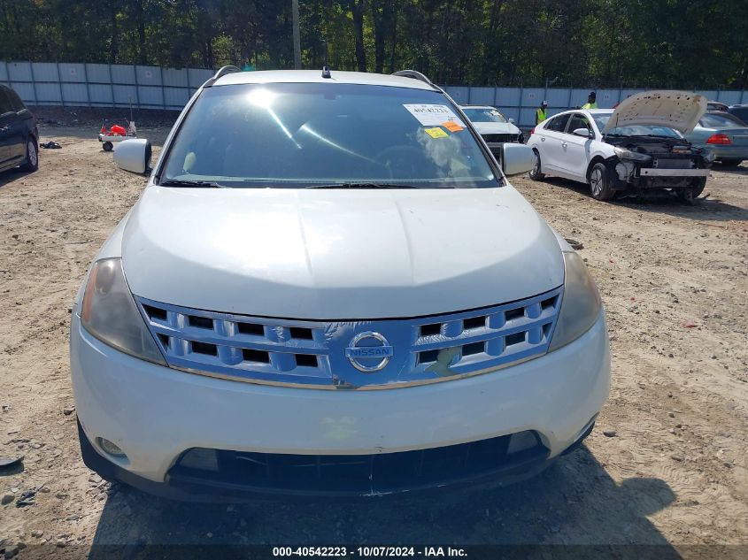 JN8AZ08T94W213304 2004 Nissan Murano Sl