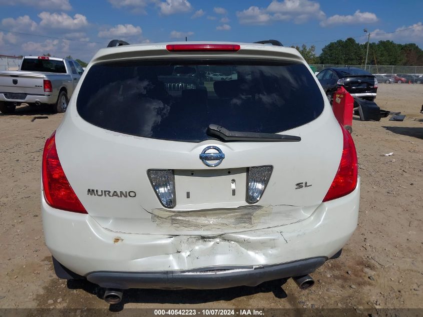 JN8AZ08T94W213304 2004 Nissan Murano Sl