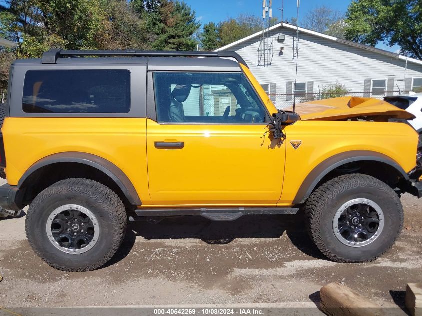 2022 Ford Bronco Badlands VIN: 1FMDE5CP6NLB30262 Lot: 40542269